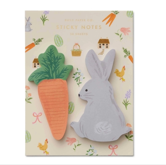 NWT Rifle Paper Co. Sticky Notes - Picture 2 of 2
